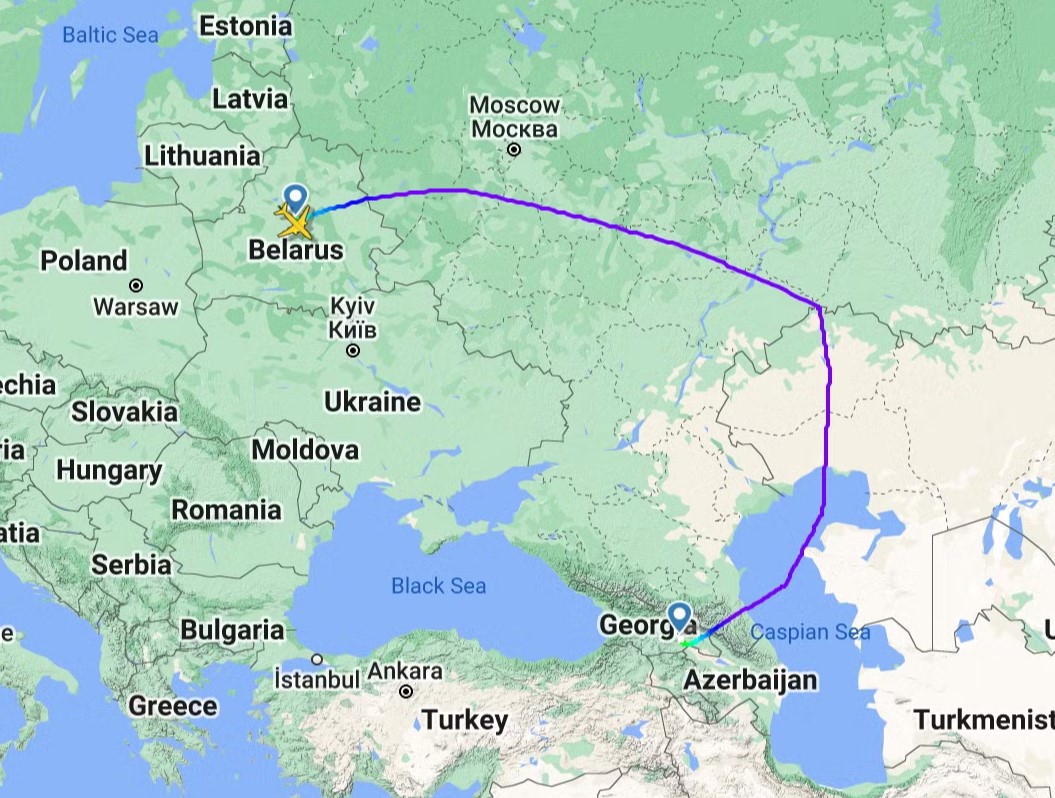 Авиатуры в Батуми из Минска