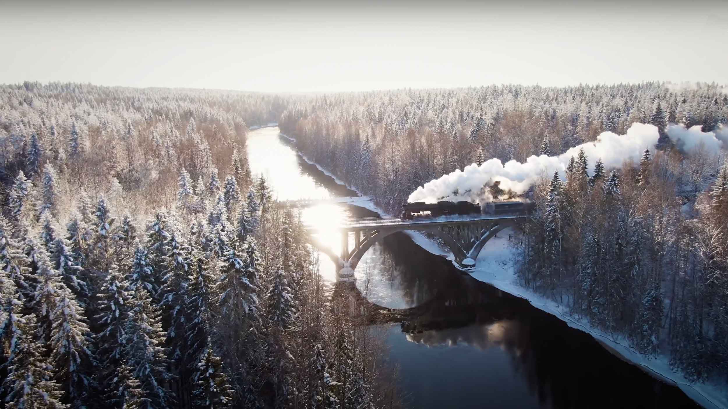 Карелия зимой