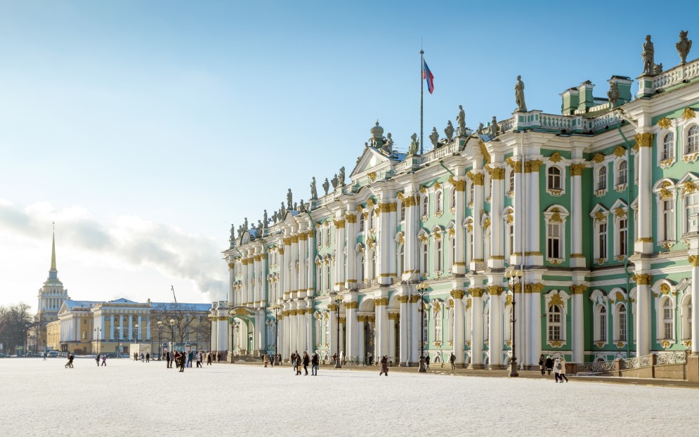 Петербург зимой