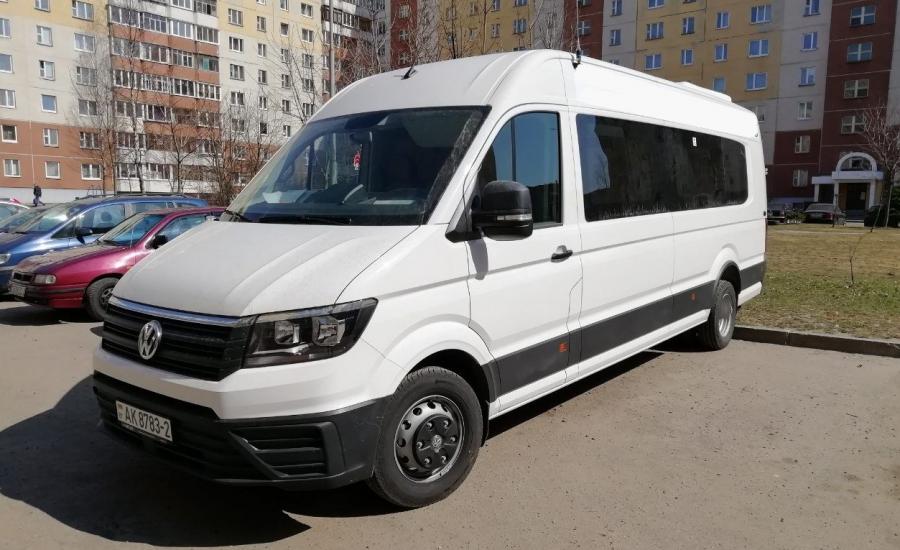 Аренда микроавтобуса в Витебске с водителем на 20 мест