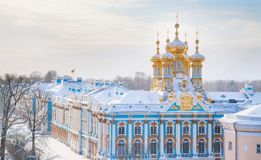 Новогоднее сияние Петербурга